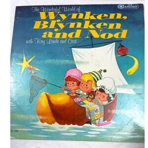 1966 Wynken Blynken and Nod Vinyl Children’s Record Album RCA Camden CAL-1080